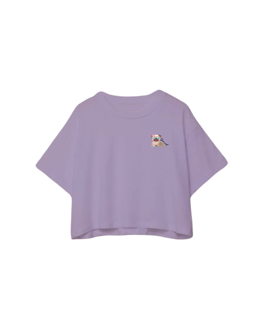 Leash Free Cropped Oversized (Small Print)