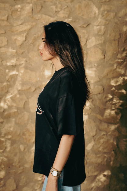 Leash Free Oversized Side-Slit