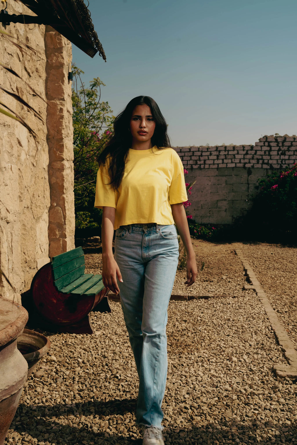 Basic Cropped Oversized