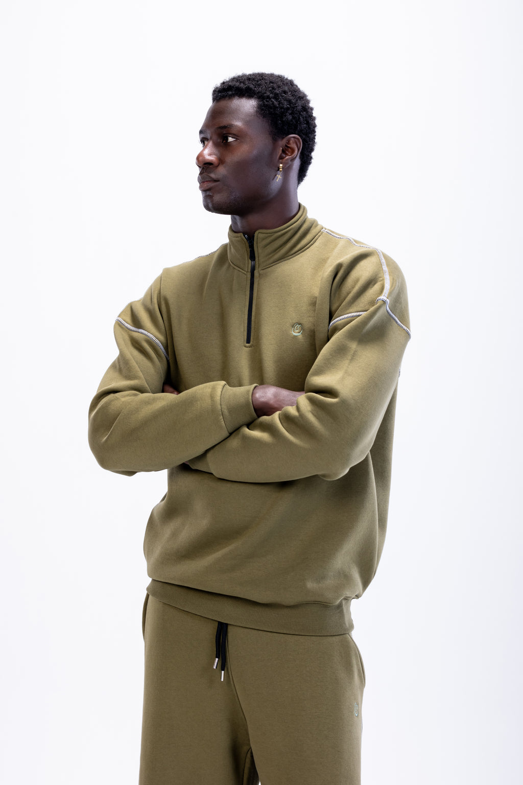 The “Metra Sweatshirt” - Nile -UNISEX