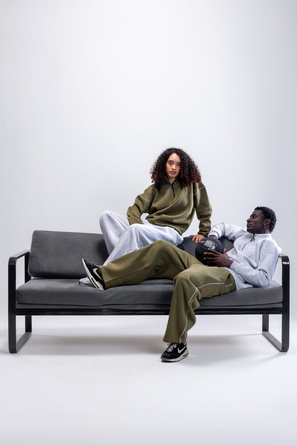 The “Metra Sweatshirt” -Glasier -UNISEX