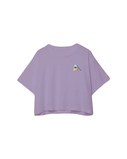 Leash Free Cropped Oversized (Small Print)