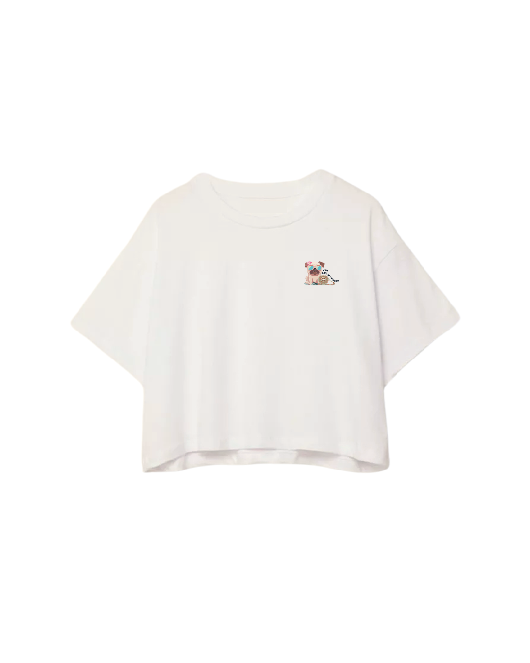 Leash Free Cropped Oversized (Small Print)