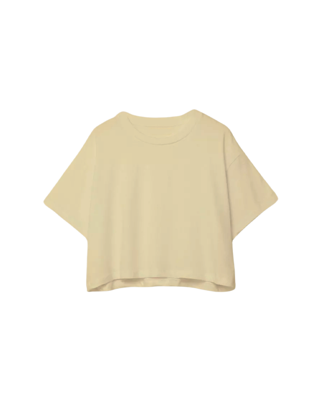 Basic Cropped Oversized