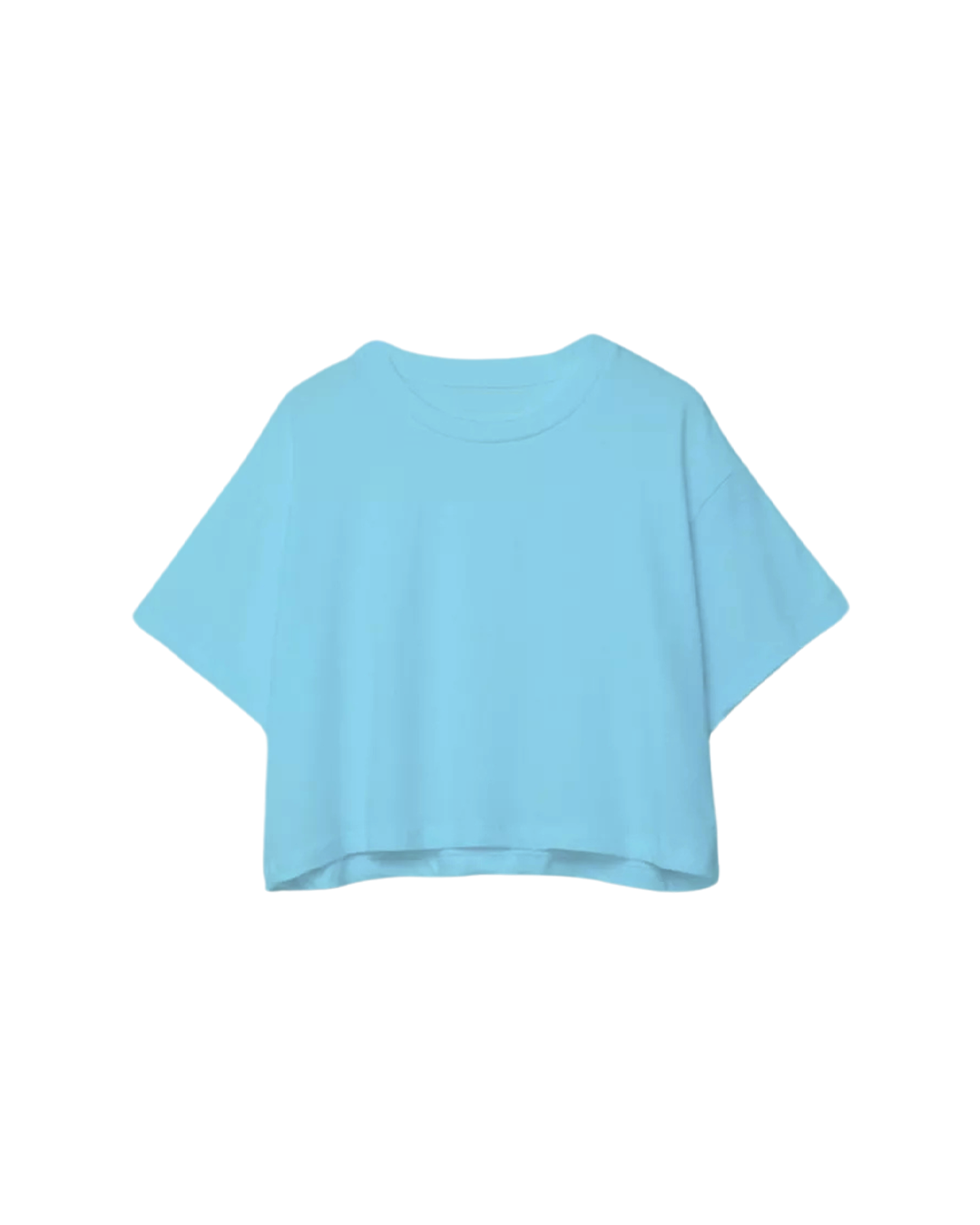 Basic Cropped Oversized