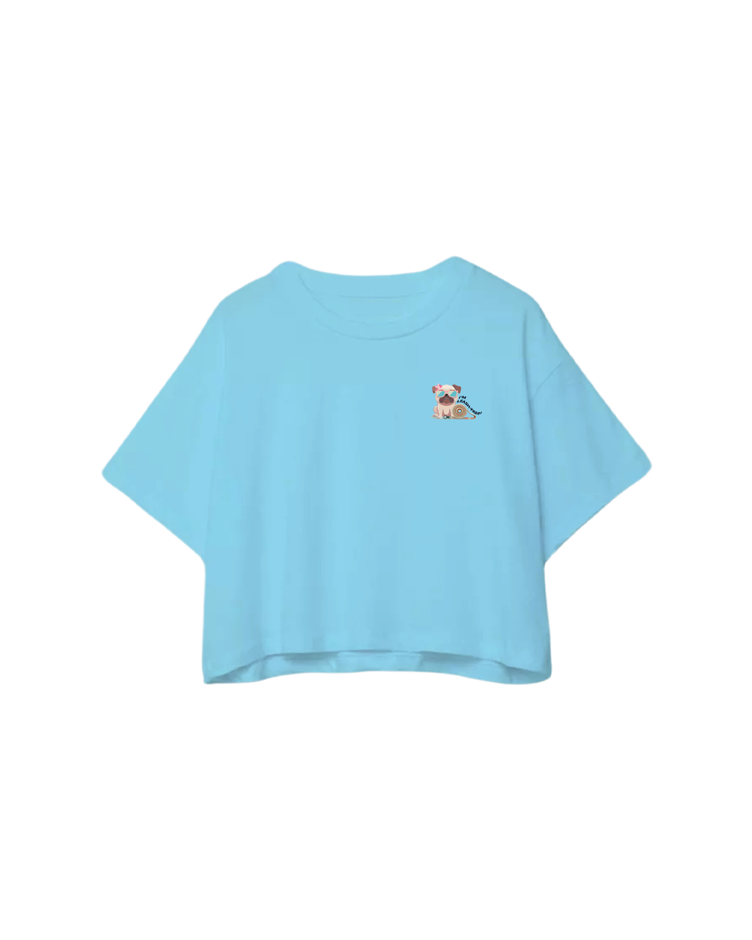 Leash Free Cropped Oversized (Small Print)