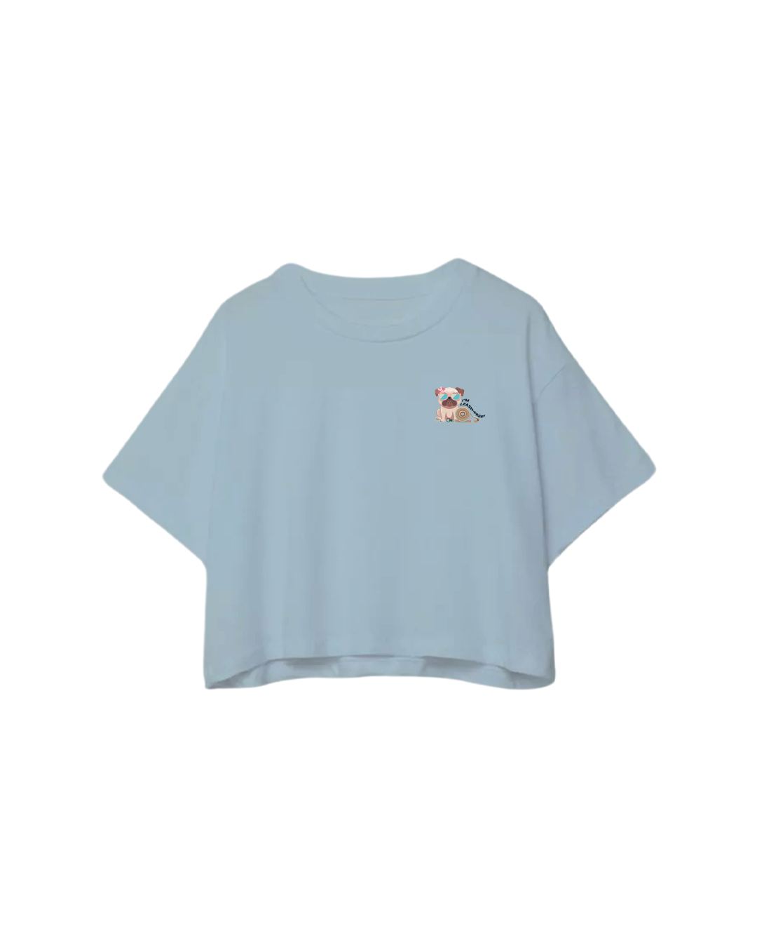 Leash Free Cropped Oversized (Small Print)