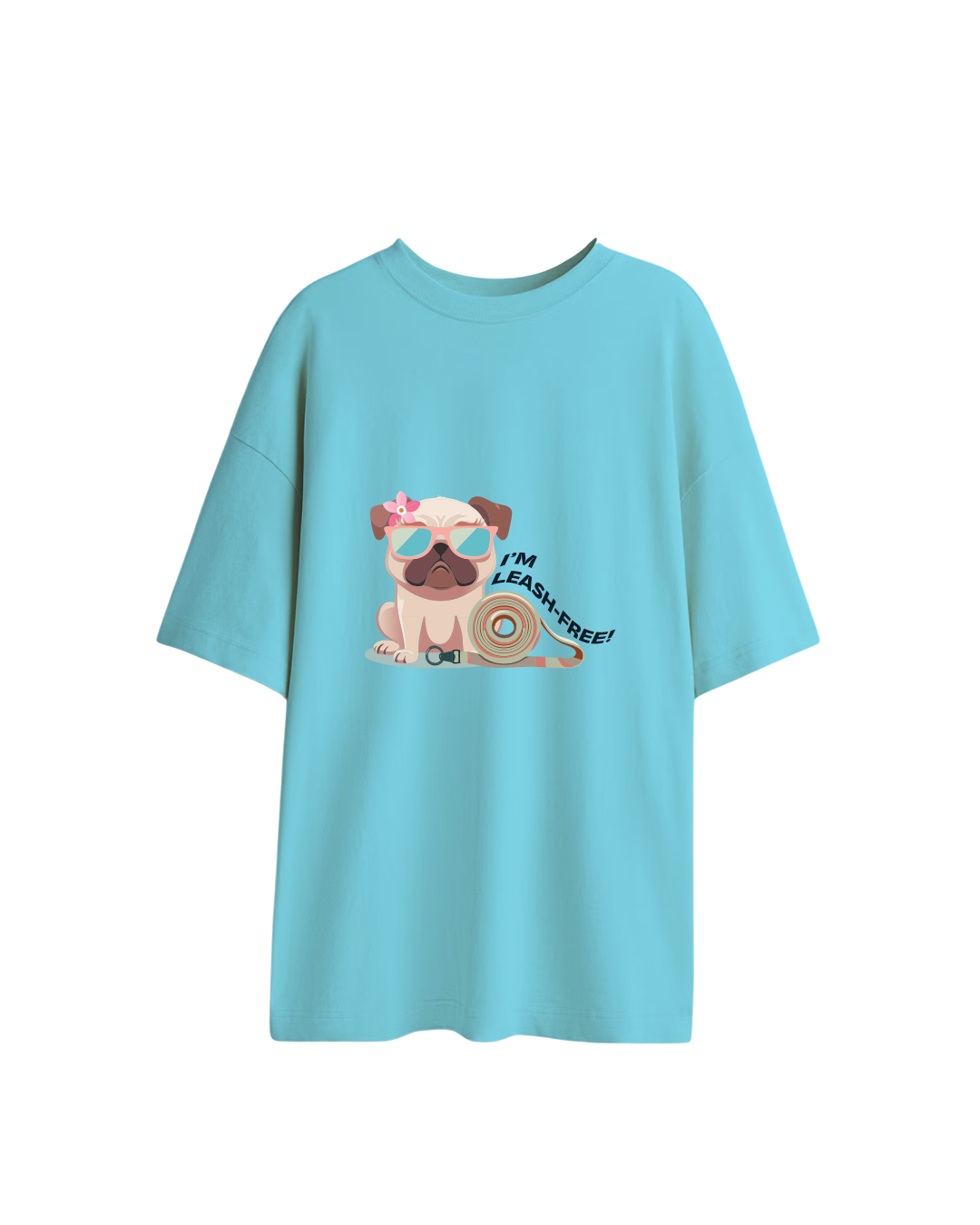 Leash Free Oversized Side-Slit