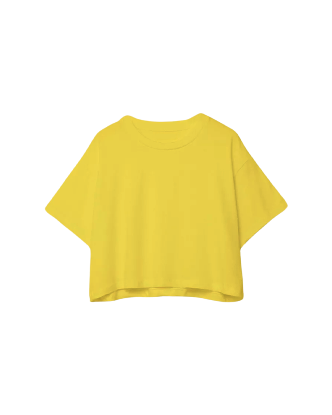 Basic Cropped Oversized