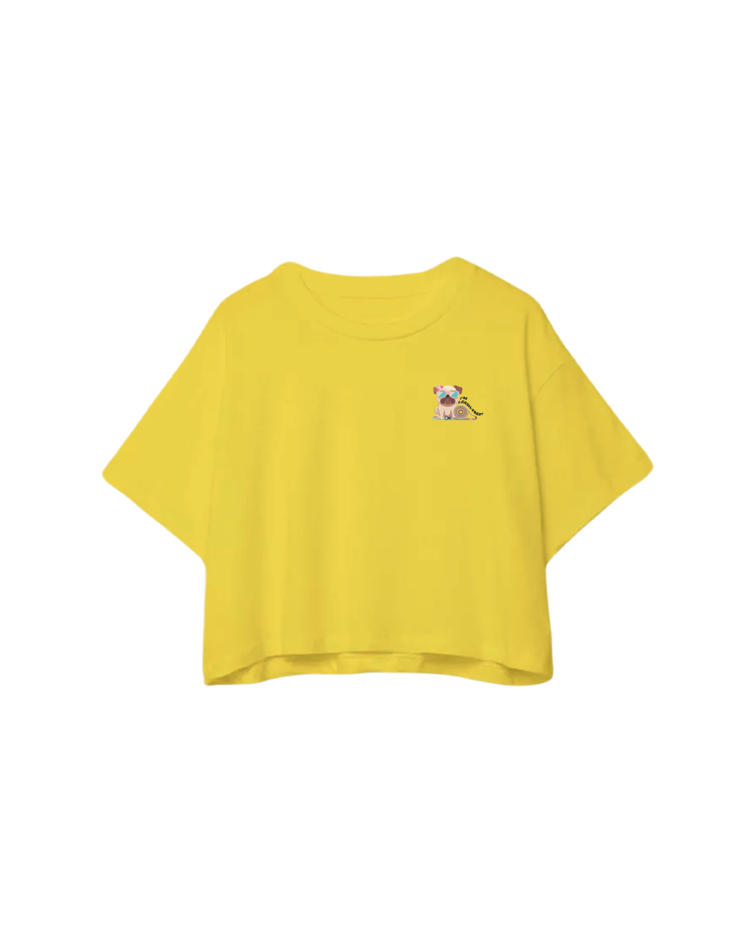 Leash Free Cropped Oversized (Small Print)