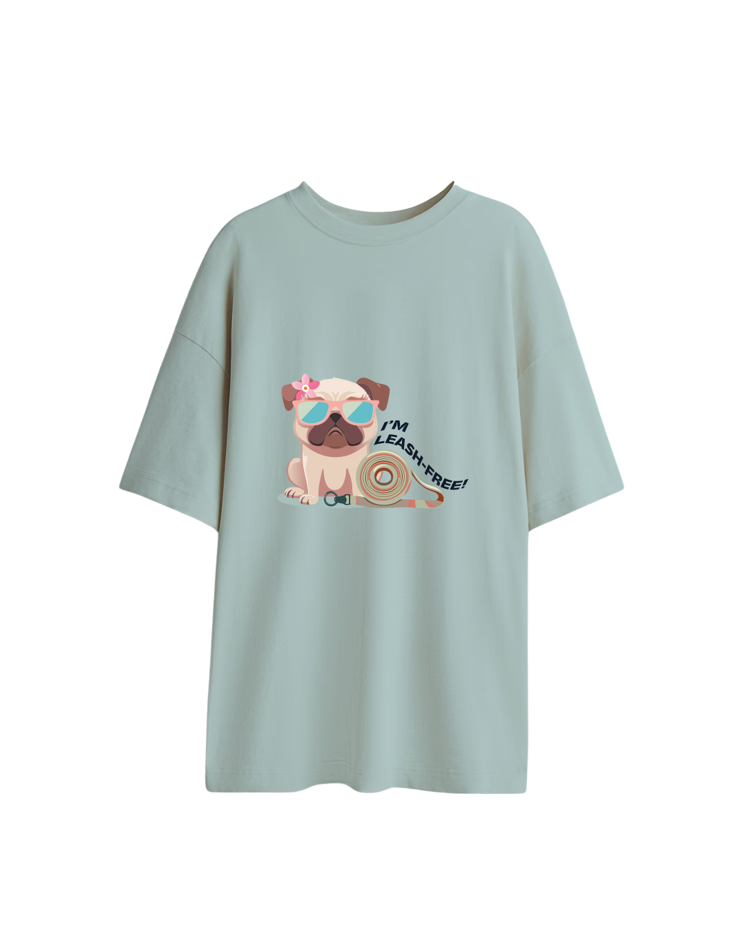 Leash Free Oversized Side-Slit