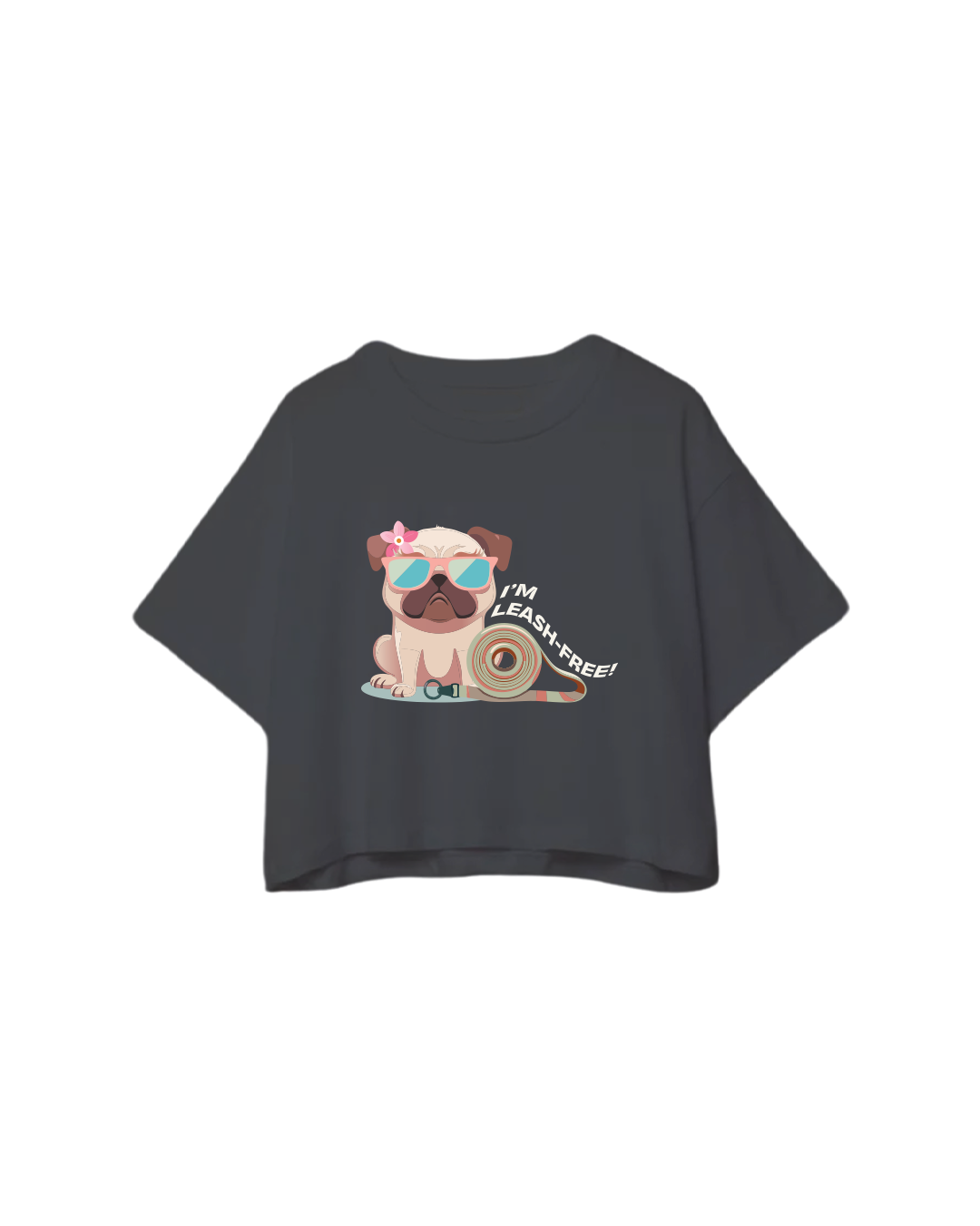 Leash Free Cropped Oversized (Large Print)