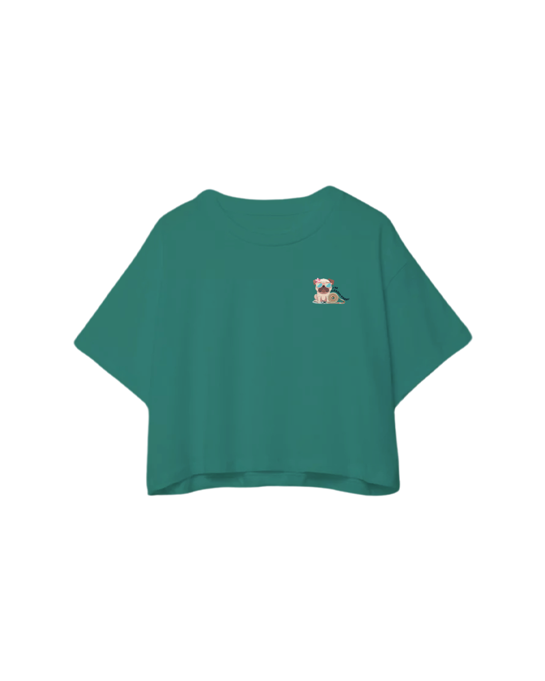 Leash Free Cropped Oversized (Small Print)